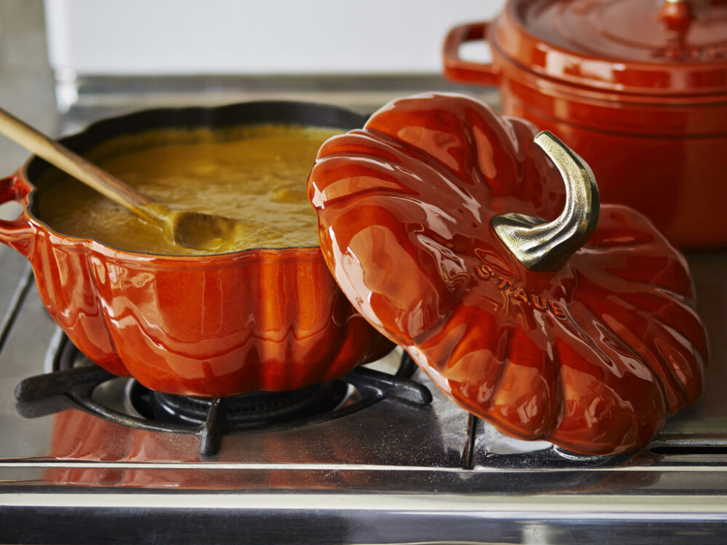 Pumpkin Soup with Browned Butter