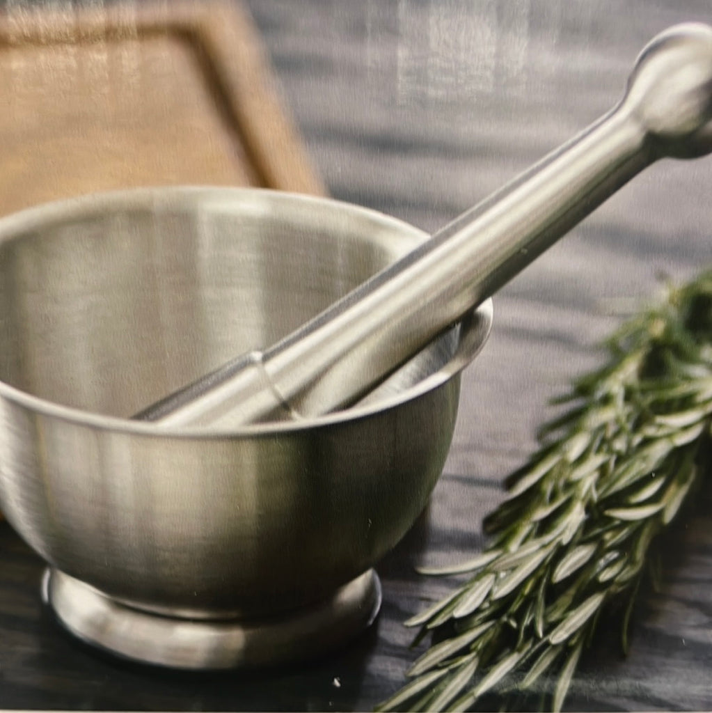 Stainless Steel Mortar and Pestle