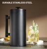 Black Double Wall Double Filter French Press