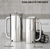 Double Wall Double Filter French Press