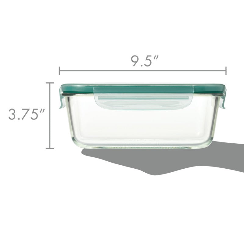 SmartSeal Glass Rectangular Container