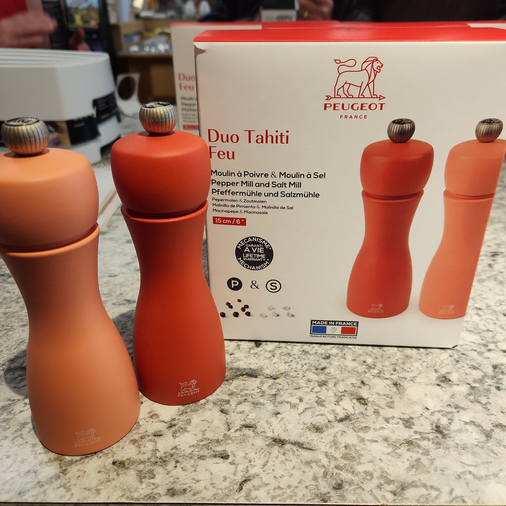 Duo Tahiti Salt & Pepper Mill Set (15 cm)