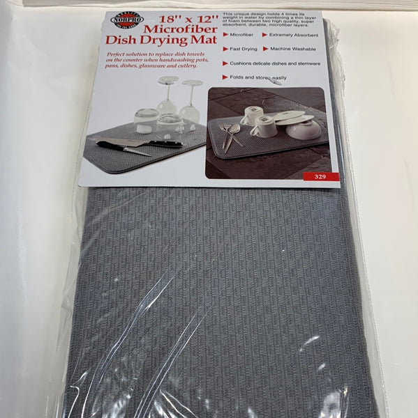 Norpro Microfiber Dish Drying Mat 18 X 16