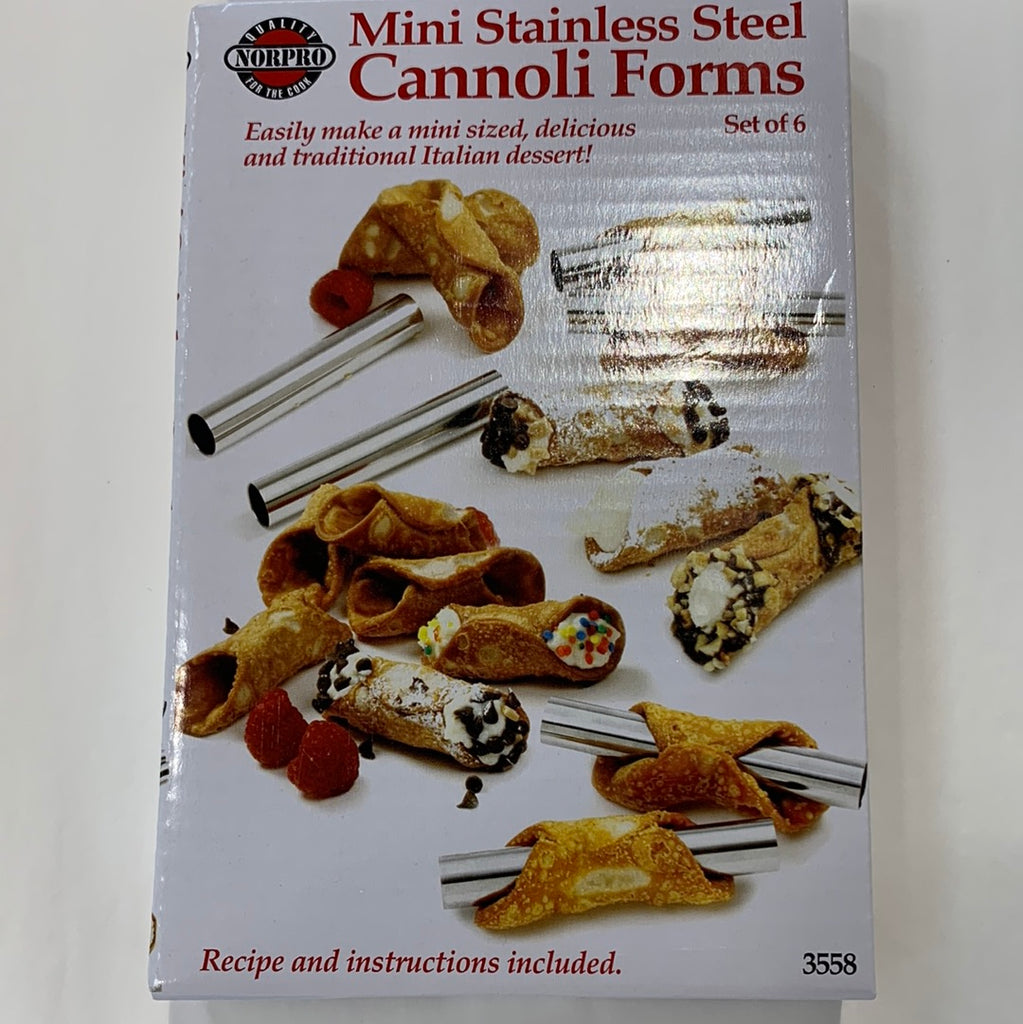 Mini Cannoli Forms