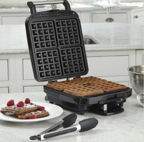 4-Slice Belgian Waffle Maker - Square